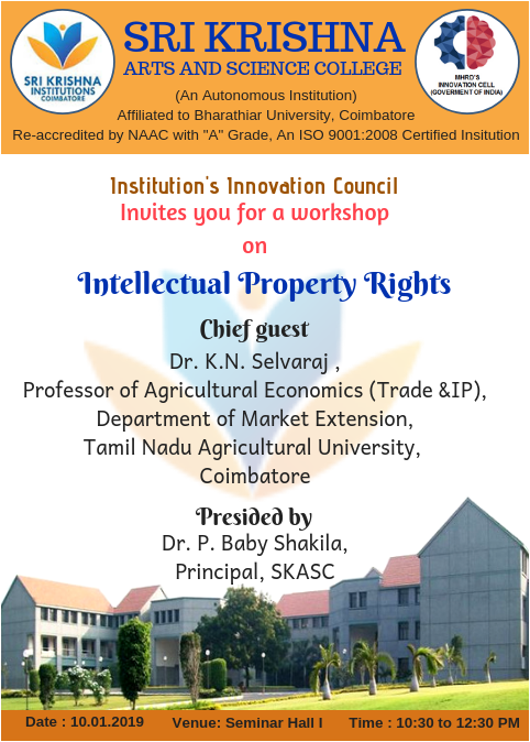 Workshop on Intellectual Property Rights Session 01