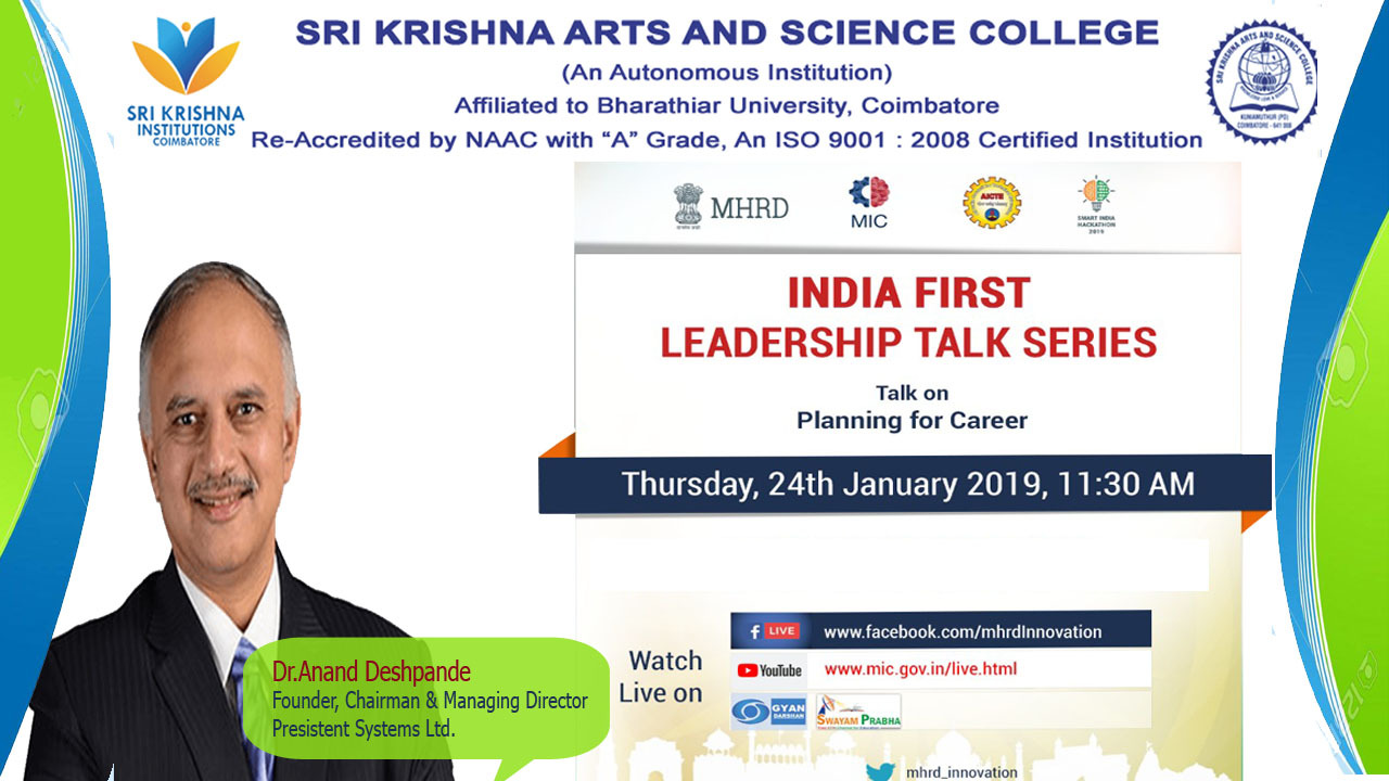 India First Leadership Talk Series
